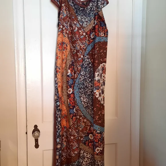 Vintage Scarf - Golden Mustard, Large - Picture 5 of 6